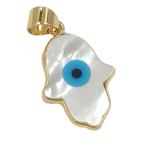 Collar ojo celeste goldfilled1 uai